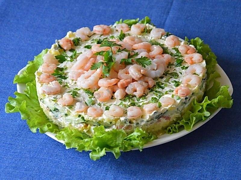 Салат с красной рыбой – изысканно и вкусно! рецепт с фото и видео