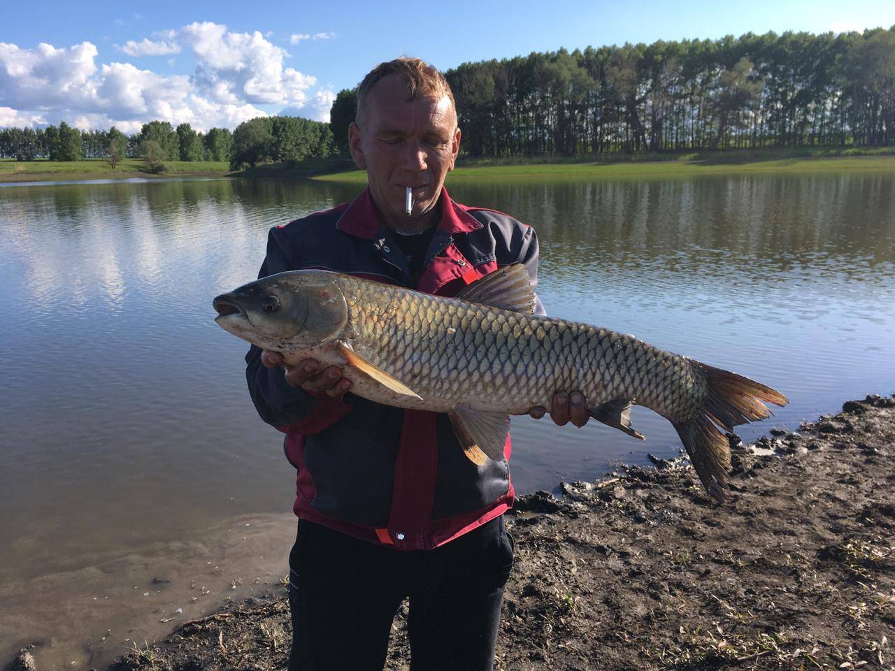Рыбалка на озернинском водохранилище