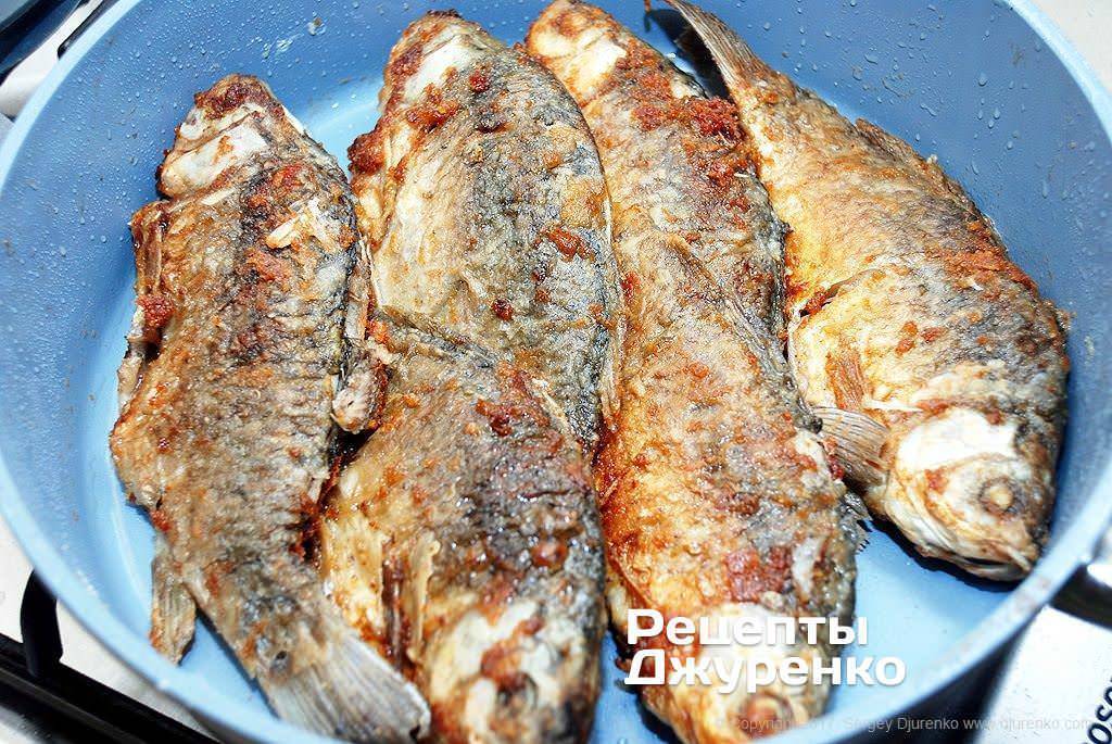 Как приготовить карася без костей - рецепты, как вкусно готовить рыбу