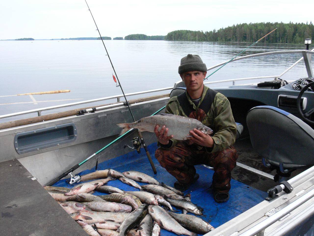 Рыбалка на ладожском озере