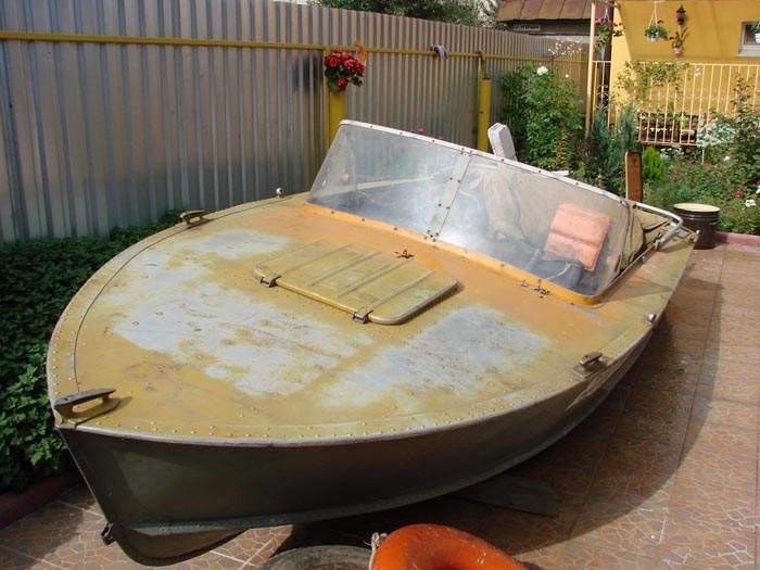 Реставрация лодки прогресс