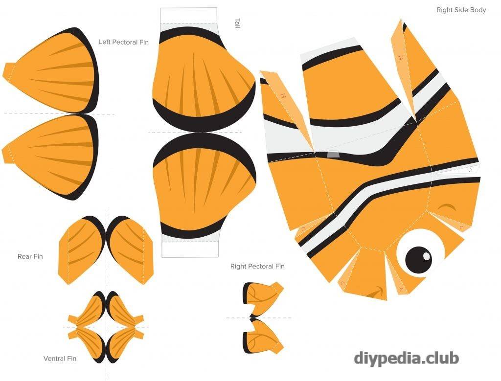 Аппликация рыбка из цветной бумаги для детей в подготовительной, средней и старшей группе (118 фото идей)