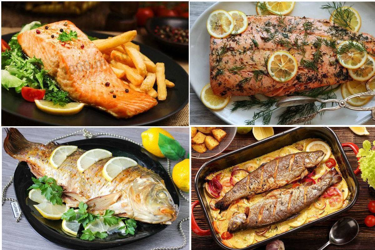 Блюда из рыбы и морепродуктов - рецепты