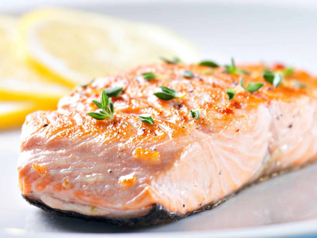 Готовим блюда из рыбы. Филе Барамунди. Стейк красной рыбы. Стейк лосося в духовке. Запеченное филе лосося.