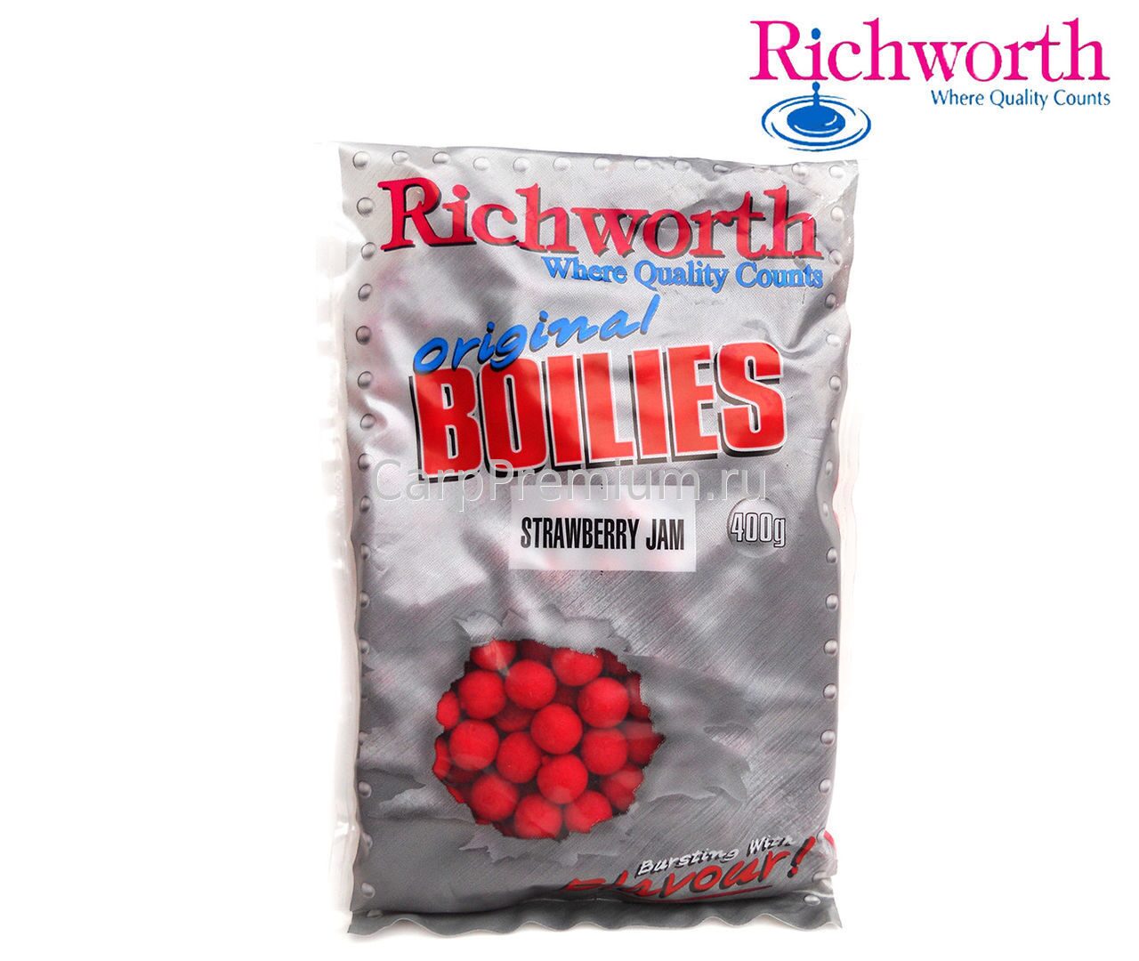 Бойлы richworth и другая продукция ричворд: дипы, ароматизаторы, прикормки