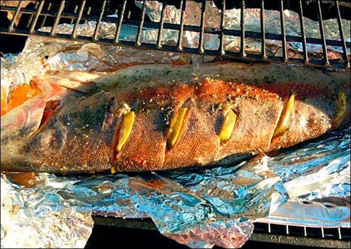 Какую рыбу лучше жарить на мангале и как приготовить рыбный шашлык