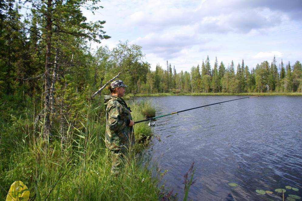 Рыбалка на таежных озерах томской области