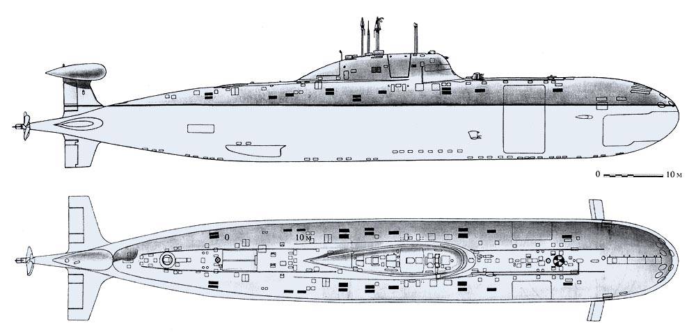 Подводные лодки проекта 971 "щука-б"