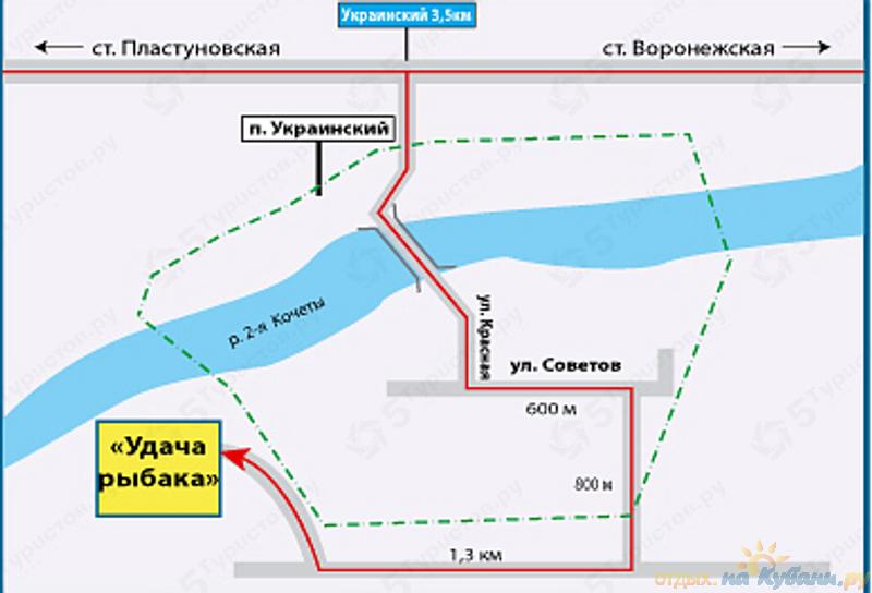 Рыбалка в краснодарском крае карта