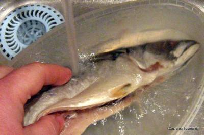 Способы вымачивания соленой рыбы