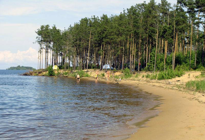 Пляжи рыбинского водохранилища фото