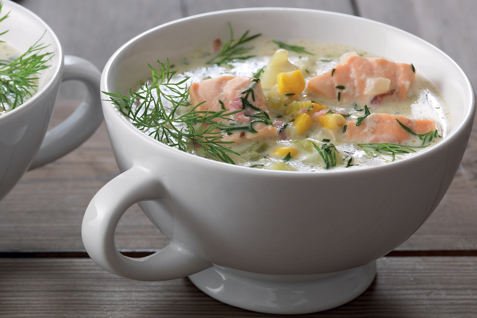 А вы умеете готовить сливочный суп с семгой?