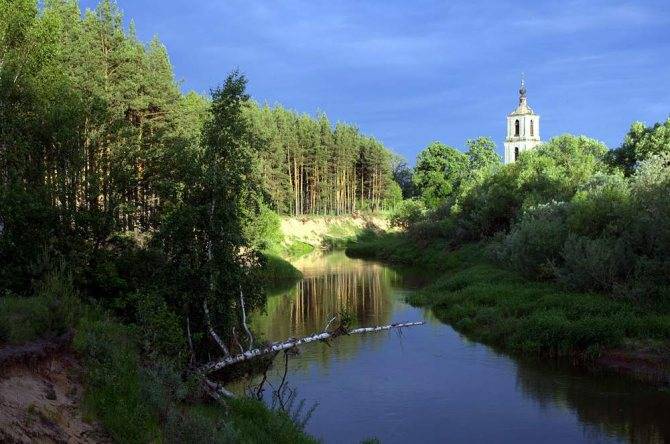 Река Уча — небольшой приток Клязьмы в Подмосковье