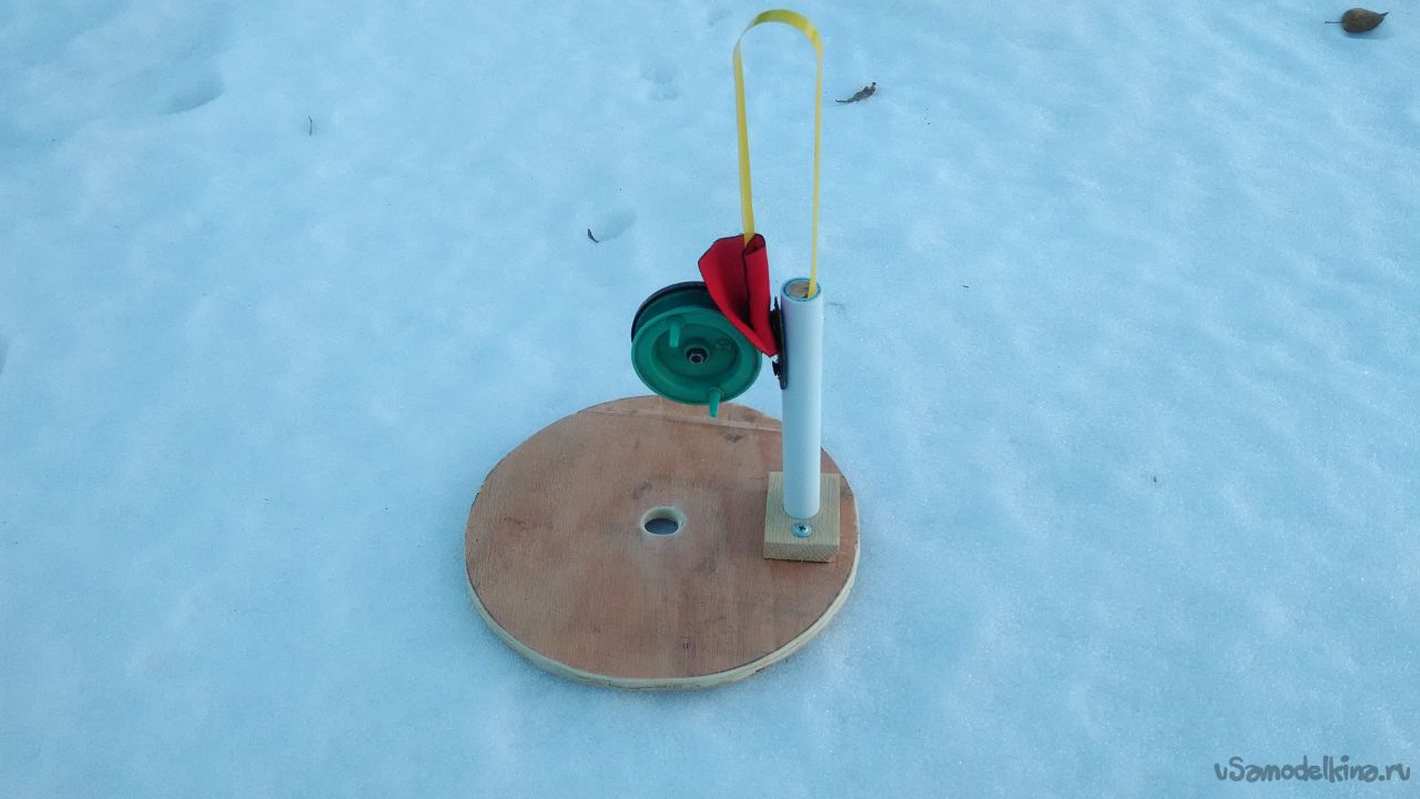 Ловля зимой со льда на жерлицу: конструкции зимних жерлиц, самостоятельное изготовление жерлиц