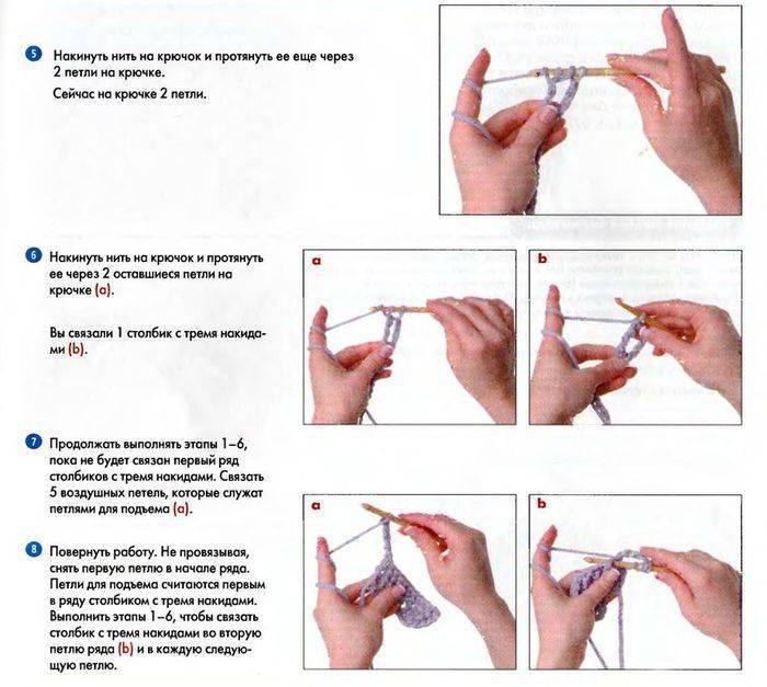 Как научиться вязать крючком с нуля. уроки основ вязания крючком для начинающих с видео