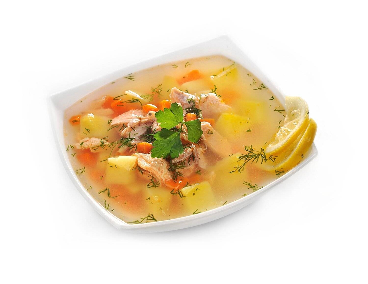 Рецепт суп из семги с картофелем. калорийность, химический состав и пищевая ценность.
