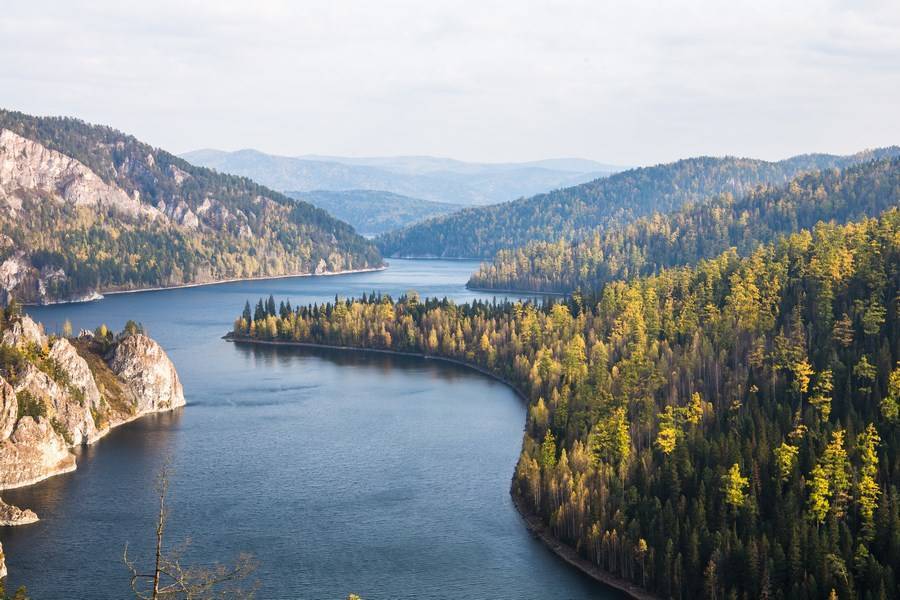 Красноярское водохранилище — заповедные места Сибири