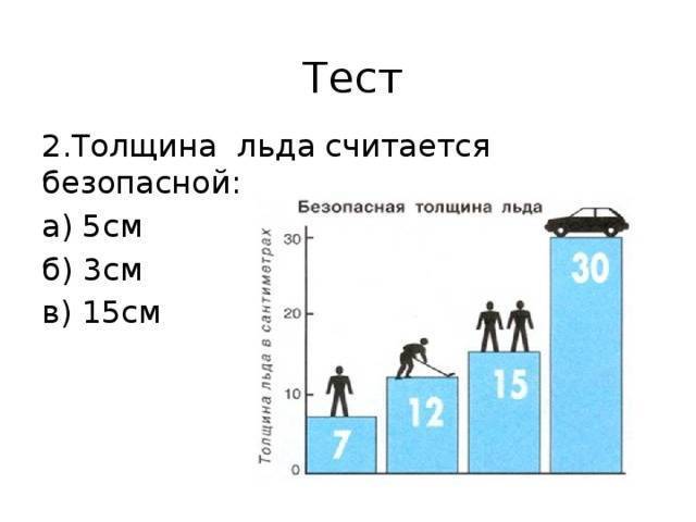 Определение толщины льда проект