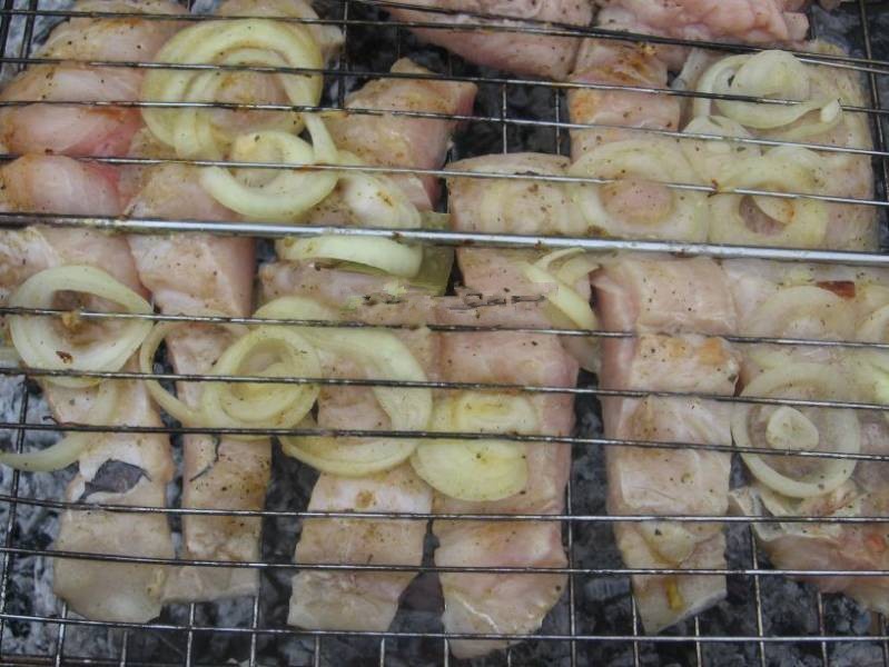 Шашлык из толстолобика – 4 нежных рецепта