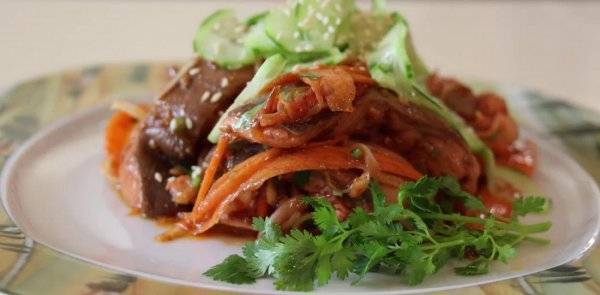 Салат хе - знаменитая закуска из кореи: рецепт с фото и видео