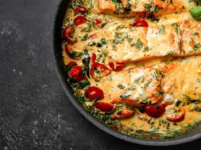 Семга в сливочном соусе — 6 очень вкусных рецептов приготовления красной рыбы