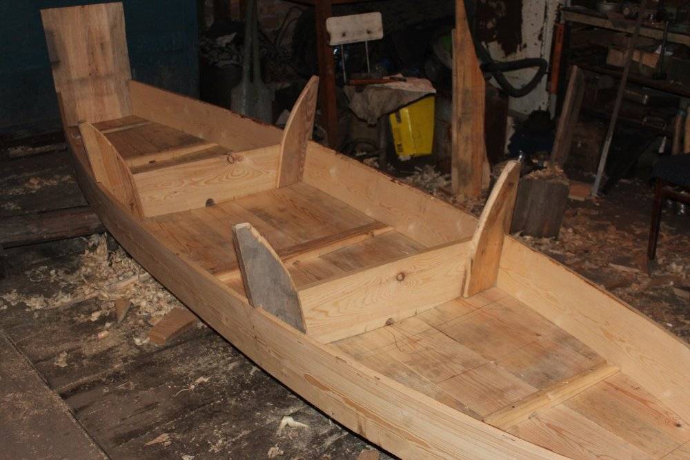Изготовление лодки из фанеры своими руками