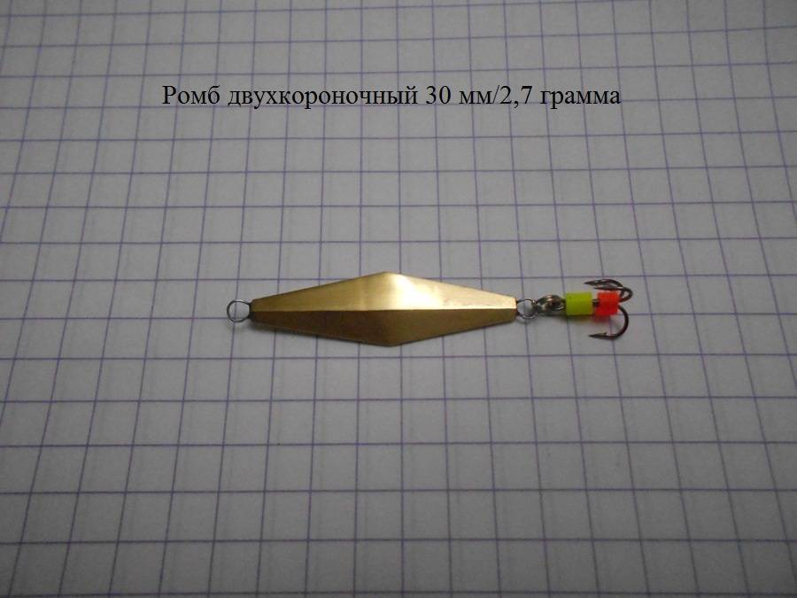 Маропедка блесна чертеж с правильными размерами