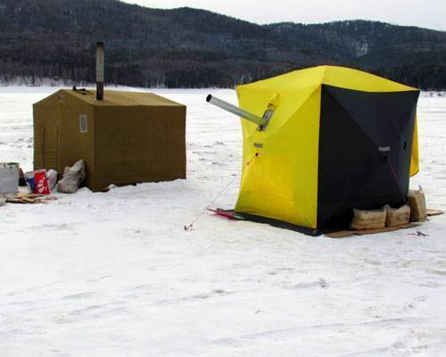 Как сделать палатку для зимней рыбалки своими руками