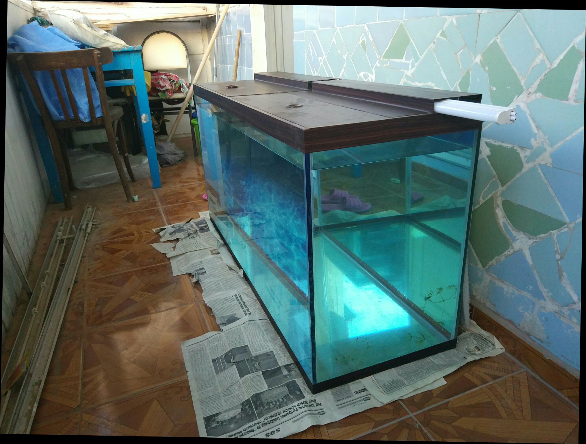 Изготовление аквариума своими руками в домашних условиях