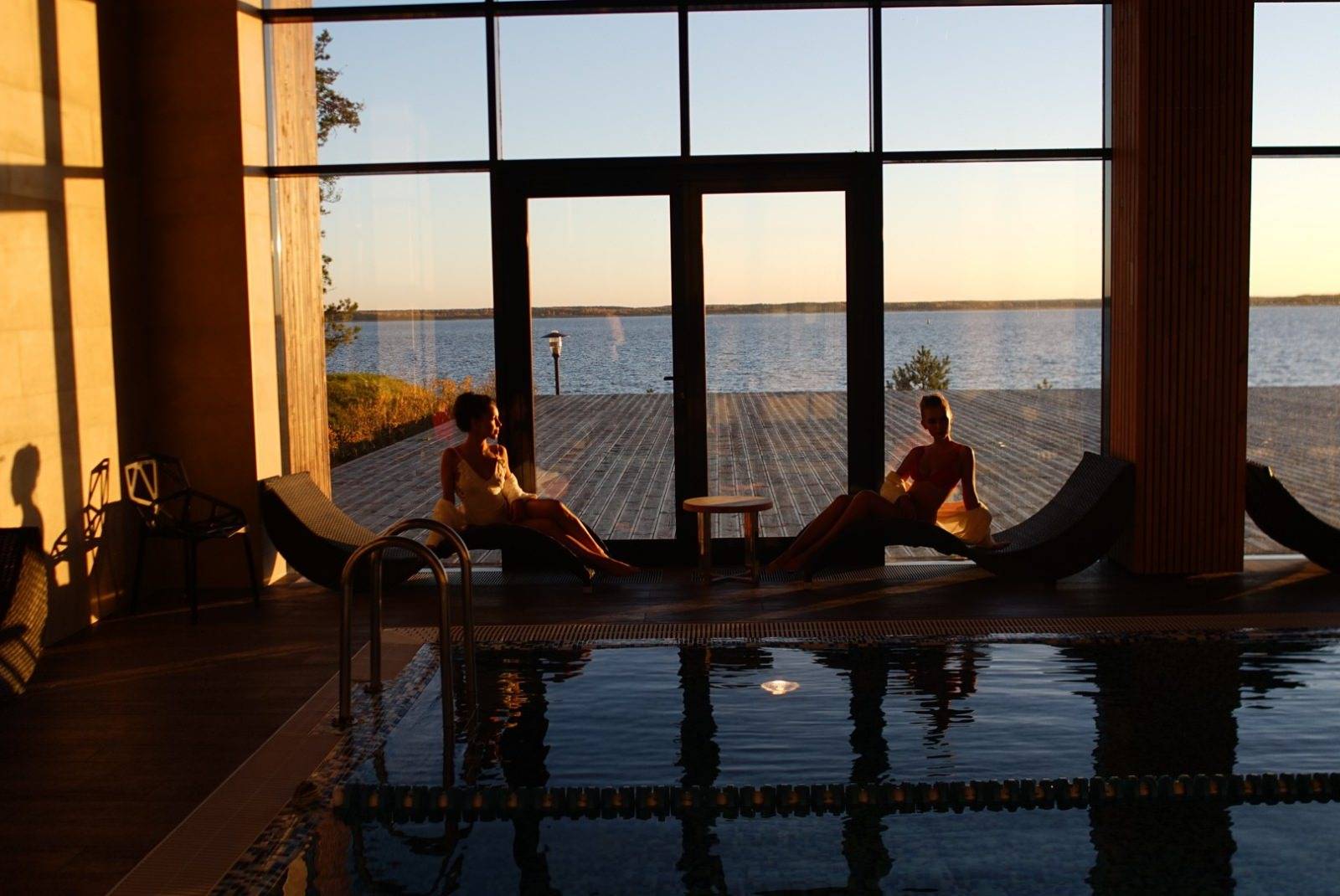 Коприно: спа-отель с бассейном на рыбинском водохранилище