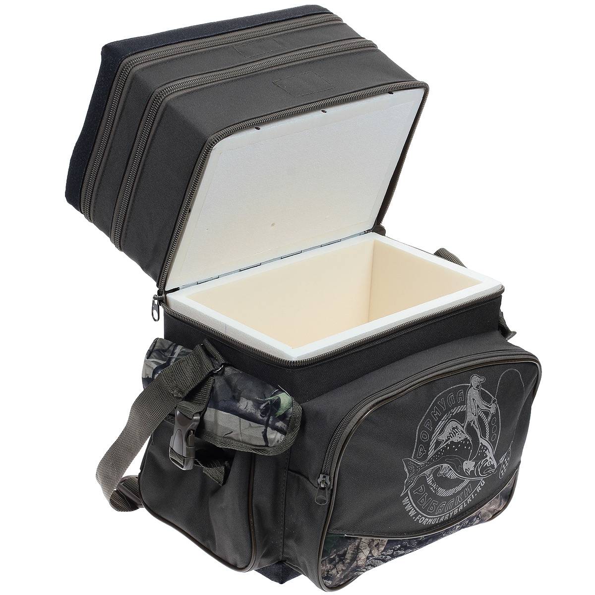 Ящик Salmo сумка-рюкзак рыболовный зимний пенопл. 3-Х ярус. B-3 B-3lux
