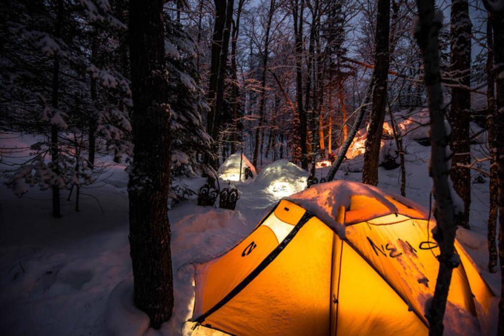 Как не замерзнуть ночью в палатке: обогрев палатки