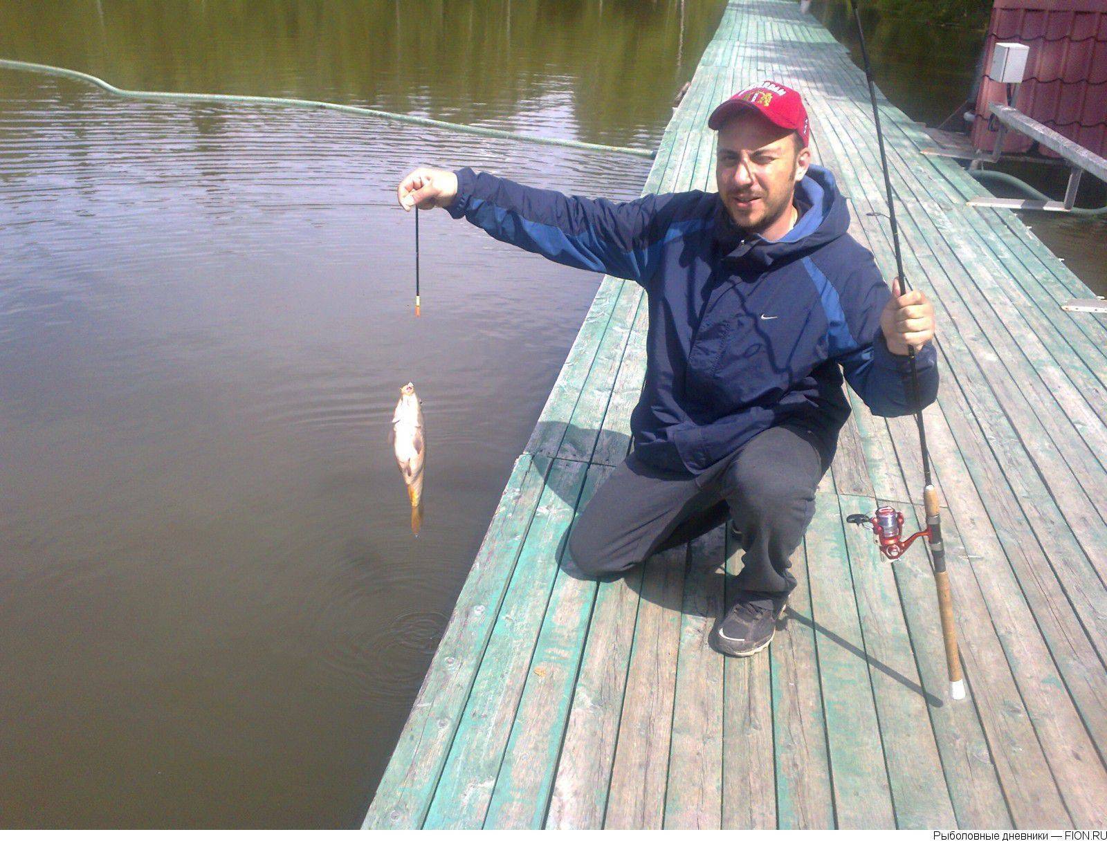 Рыбалка в Хомяково Сергиево-посадского района