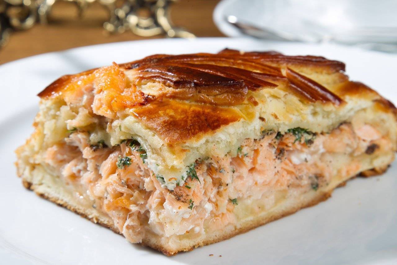 Пирог рыбный «ленивый» – кулинарный рецепт