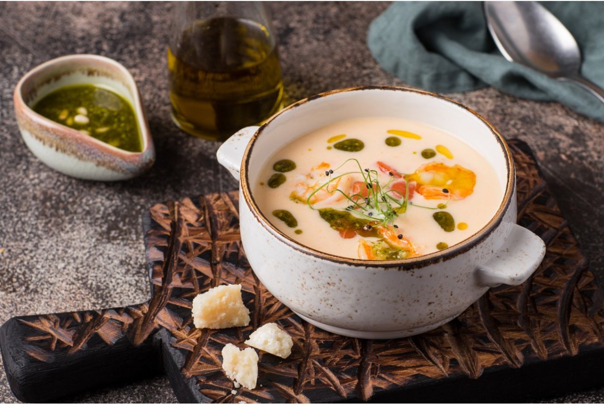 Норвежский суп из семги со сливками рецепт с фото ????