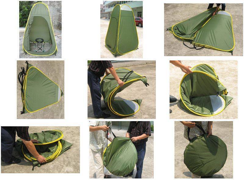 Как собрать палатку восьмеркой легко и быстро