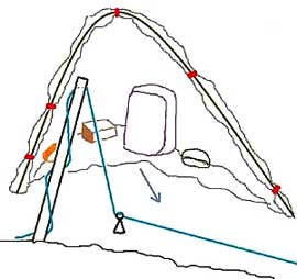 Зимняя палатка своими руками видео и чертежи - инженер пто