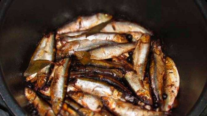Как приготовить шпроты из мелкой речной рыбы