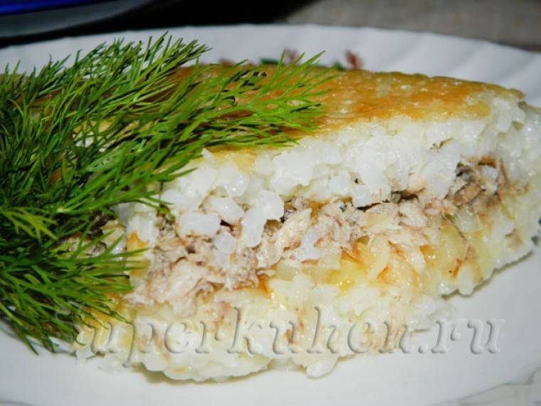 Запеканки с рыбой - рецепты