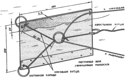 Рыболовная снасть кораблик чертежи