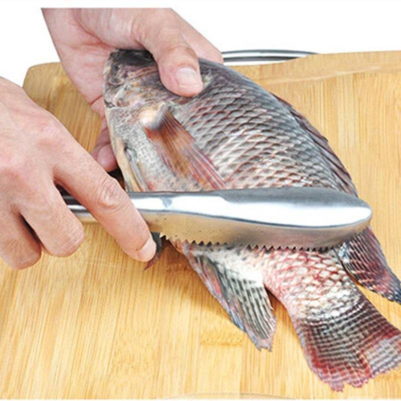 Очистка рыбы от чешуи и костей — как правильно и быстро почистить рыбу