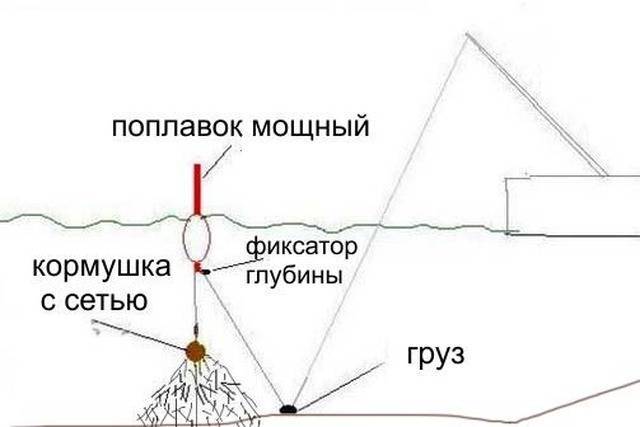 Удочка с кормушкой: как собрать спиннинг для ловли, чем оснастить, видео
