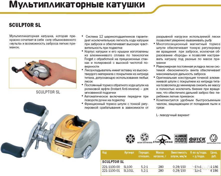 ᐉ мультипликаторные катушки для спиннинга: особенности применения - ✅ ribalka-snasti.ru