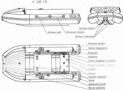 Навесной транец для надувных лодок пвх - видео, крепление, размеры, цена, установка