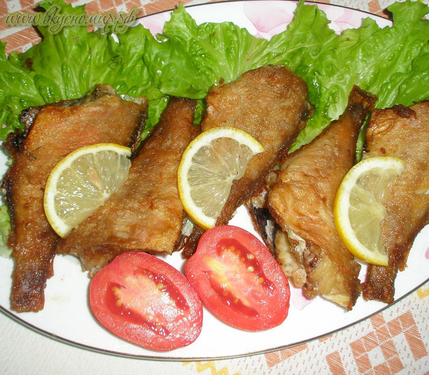 Рецепт рыба под маринадом морской окунь с морковью луком и томатом и картофелем. калорийность, химический состав и пищевая ценность.