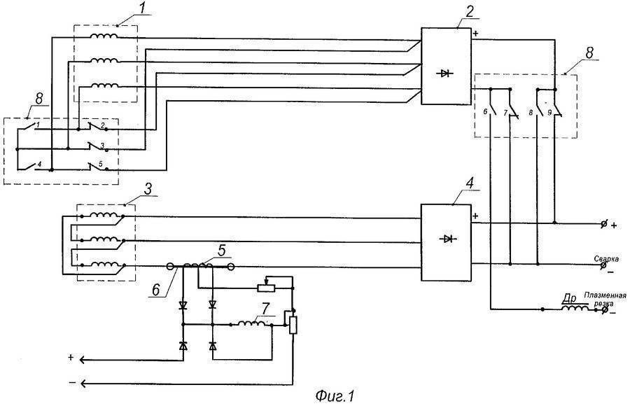 Сварочный агрегат схема