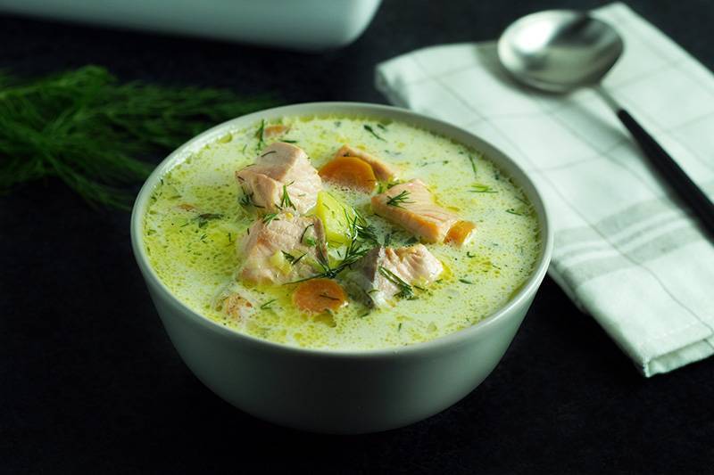 Финский лососевый суп со сливками "лохикейтто" – кулинарный рецепт