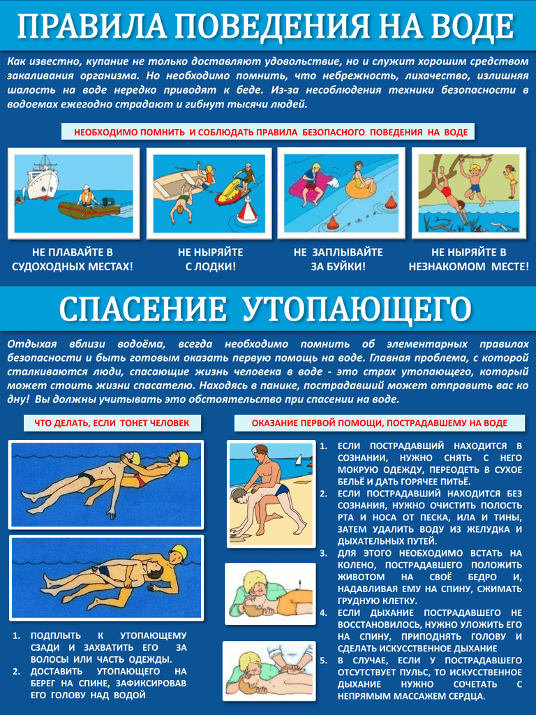 Оказание первой помощи утопаюшему: спасение по пунктам | lisa.ru