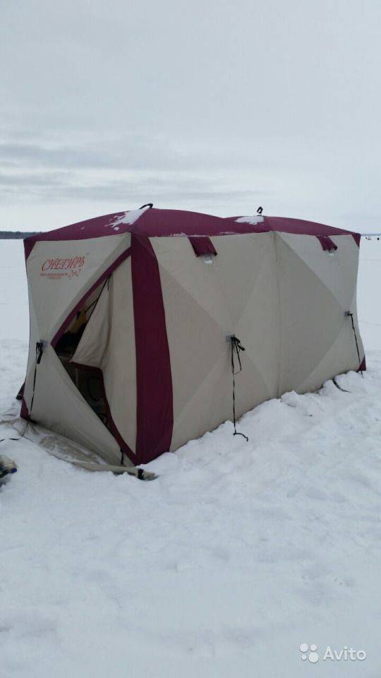 Зимняя палатка снегирь — конструктивные особенности, модельный ряд для рыбалки