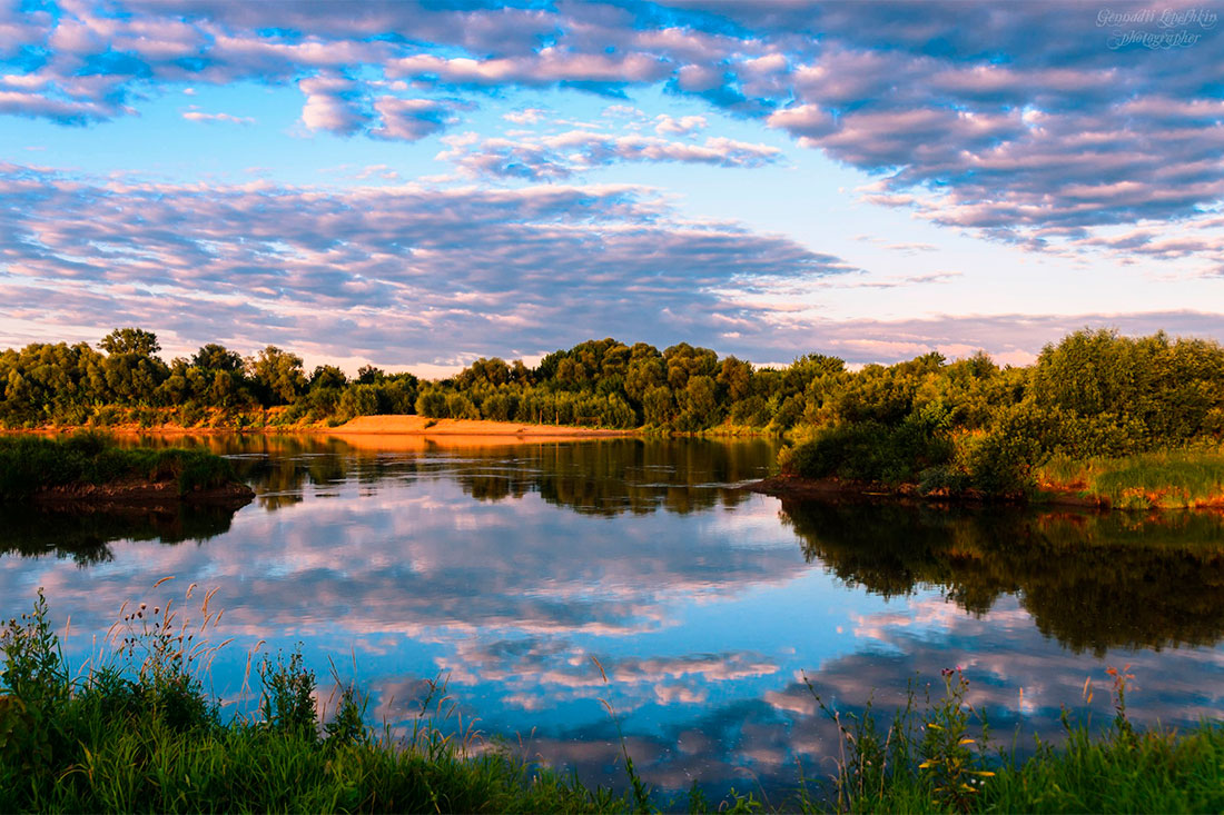 Фото оки реки в рязани